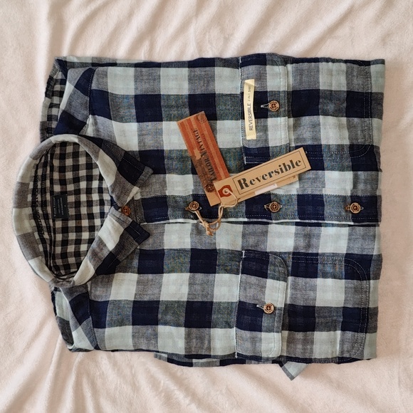 Tailor Vintage Other - 63. Tailor Vintage Reversible Shirt | Color - Canel Blue